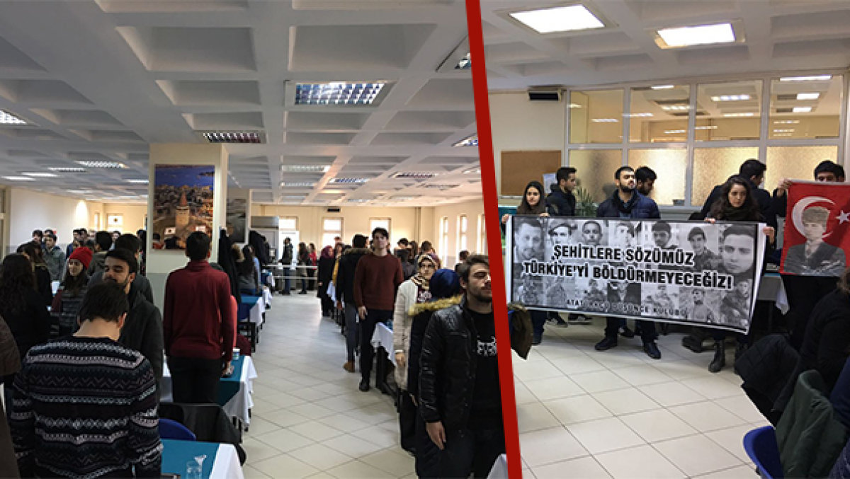 TGB Marmara Üniversitesi Bölücü Teröre Karşı Ayakta