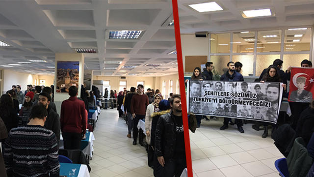 TGB Marmara Üniversitesi Bölücü Teröre Karşı Ayakta