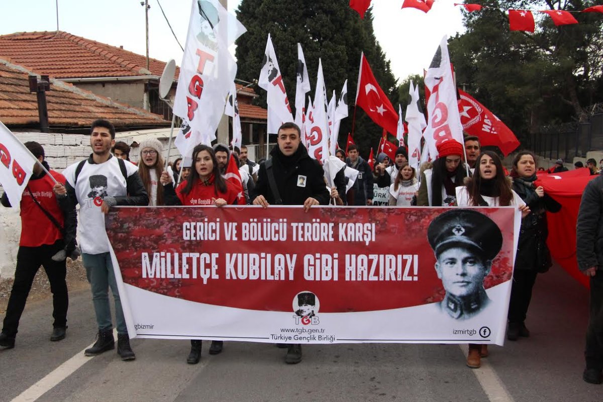 Vatansever 'Kubilaylar' Menemen'de Şehitlerimizi Andı