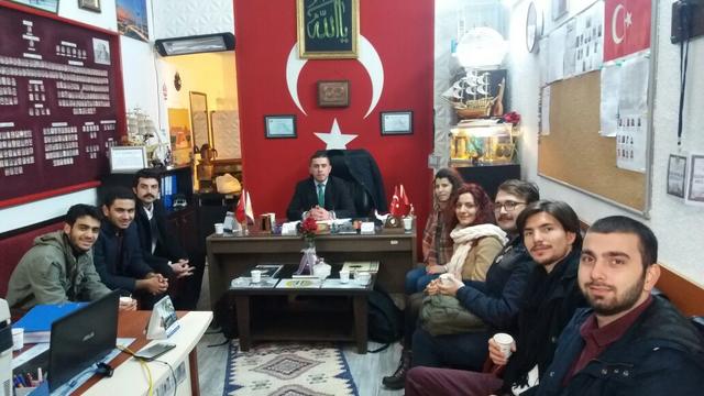 TGB Beyazıt Birimi'nden İstanbul &Uuml;niversitesi G&uuml;venlik M&uuml;d&uuml;r&uuml;'ne ziyaret!