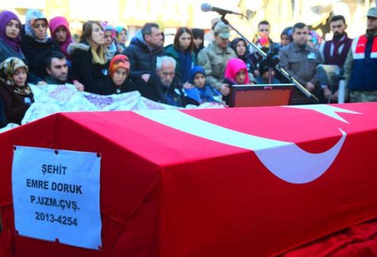 Giresun El Bab şehidimizi son yolculuğuna uğurladı