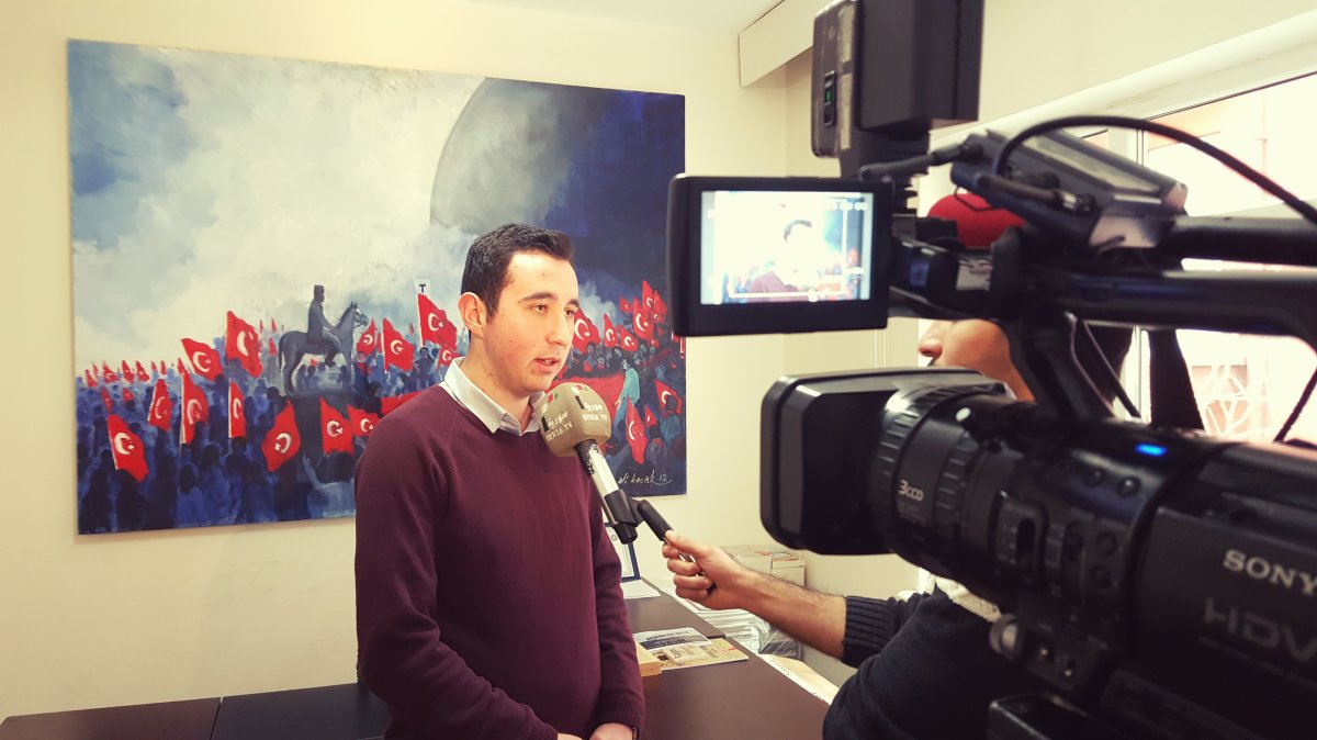 Suriye Devlet Televizyonu, TGB'yi ziyaret etti