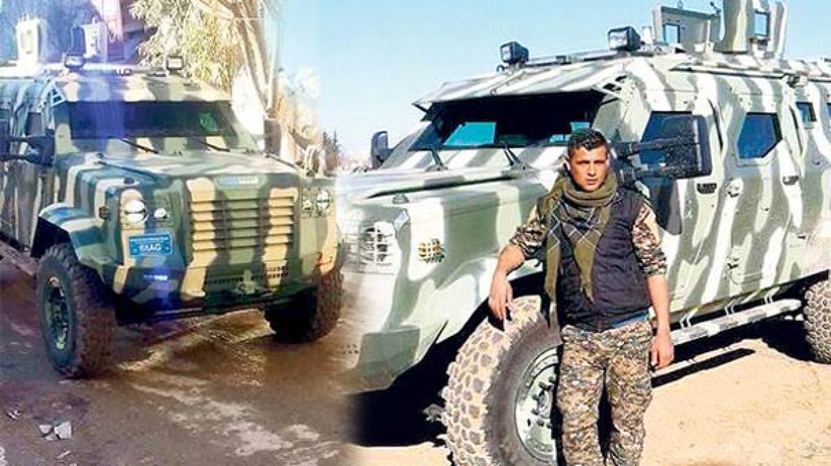 Kanada YPG'ye zırhlı araç verdi!
