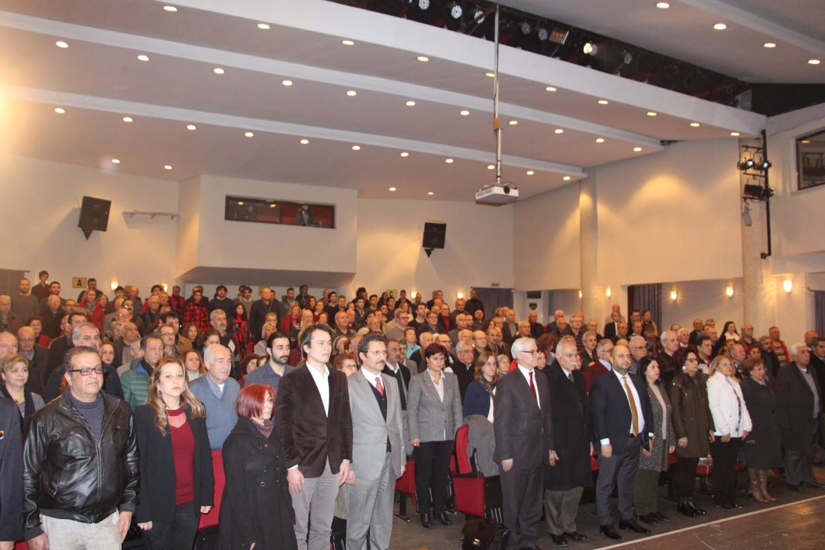 İzmir'de "Cumhurbaşkanlığı Sistemine Hayır" açık oturumu