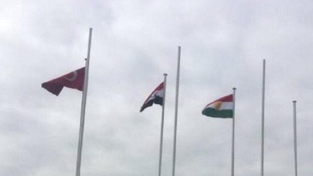 HDP'den "Kürdistan" bayrağı çekilmesine destek!