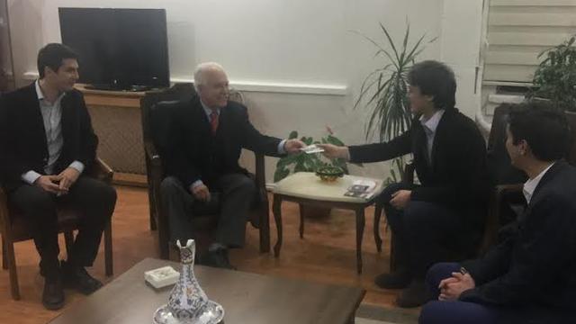 Doğu Perinçek'e referandum ziyareti