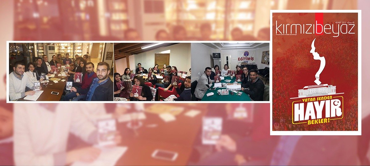 Kırmızı Beyaz yeni sayısıyla tüm kampüslerde!