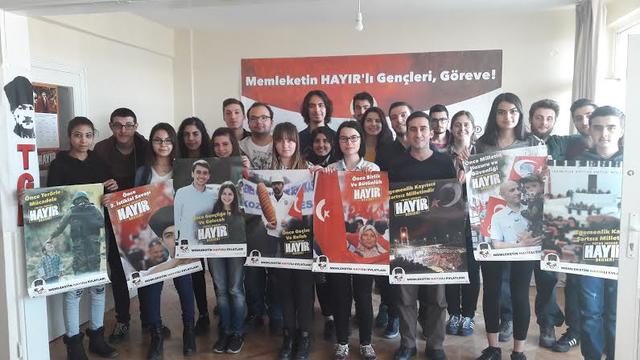 Memleketin HAYIR'lı Gençleri Görev Başında!
