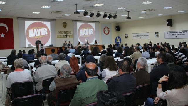 Muğla'da Memleketin HAYIR'lı evlatları bir araya geldi!