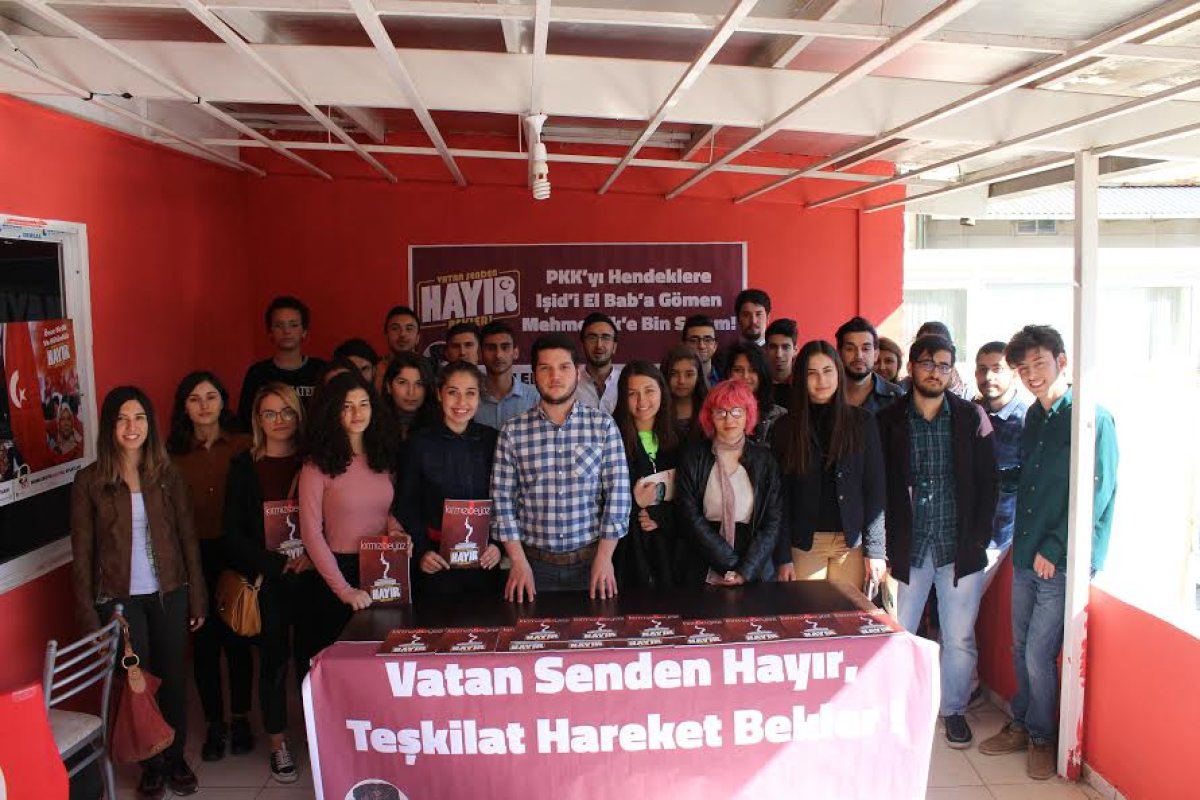 Gen&ccedil;lik Antalya'da HAYIR'lı şeylere imza atacak!