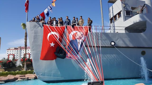 18 Mart Çanakkale Zaferini Nusret Mayın Gemisinde andılar!