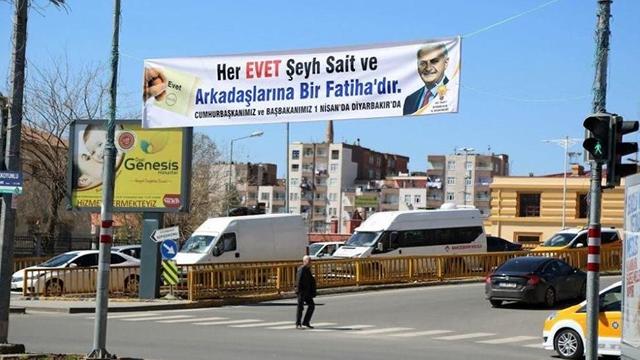 Evet İçin Şeyh Sait'e Sarıldılar
