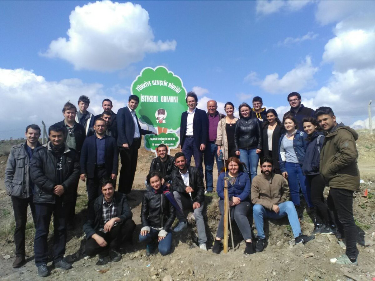 TGB İstikbal Ormanı'na can suyu oldu