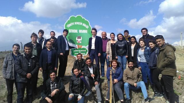 TGB İstikbal Ormanı'na can suyu oldu