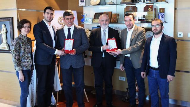 Türkiye Barolar Birliği'ne teşekkür ziyareti