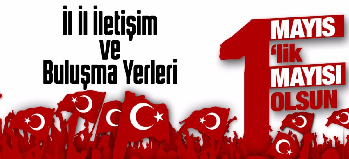 1 Mayıs'ta gençlik TGB saflarına!