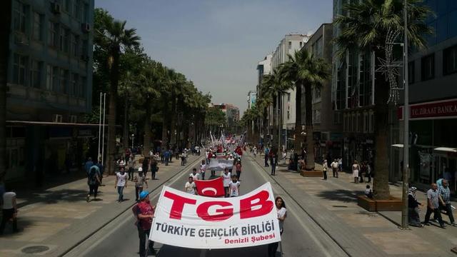 Denizli'de 1 Mayıs Coşkusu!