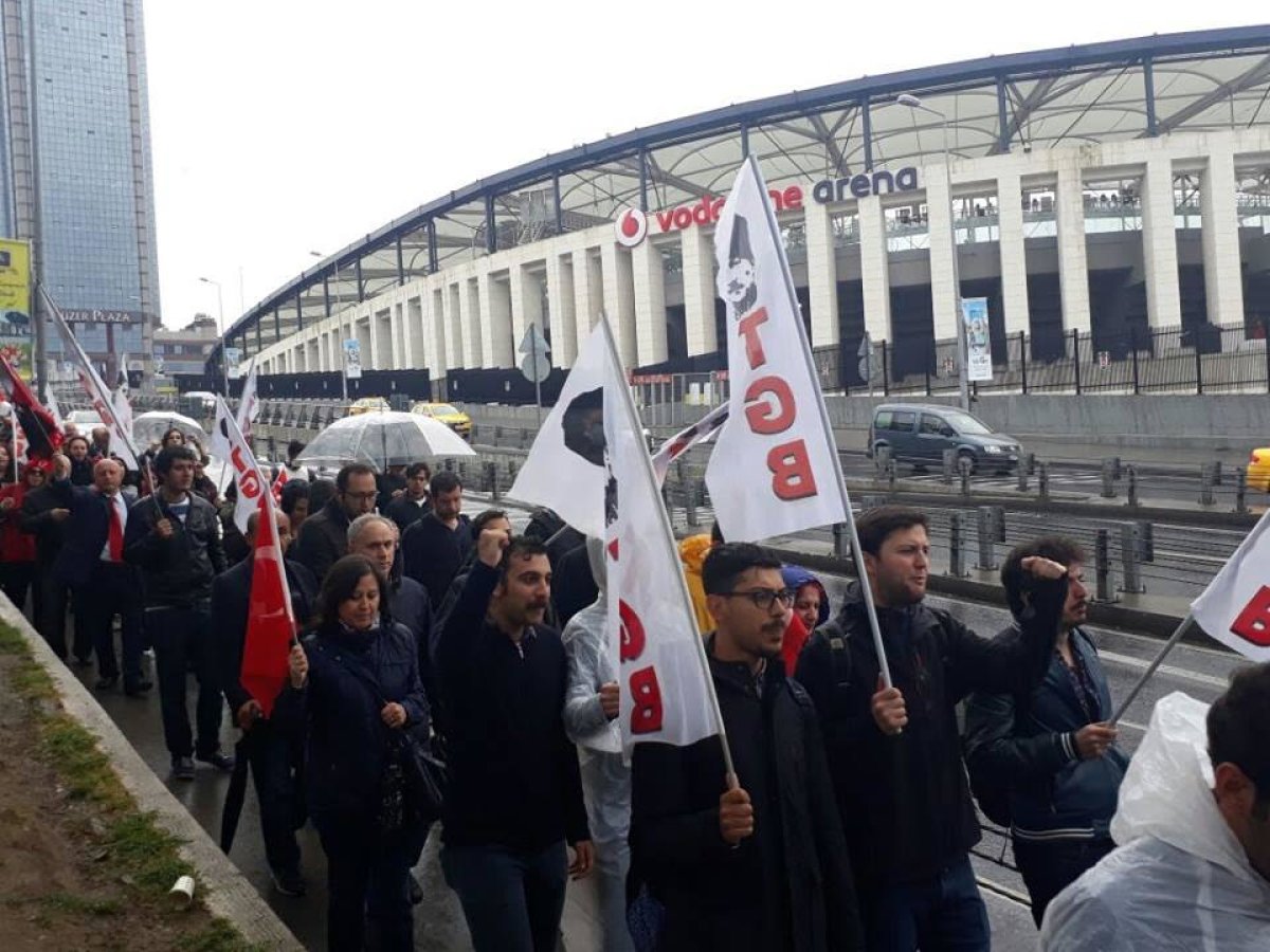 Dünün ve Bugünün 68'lileri Dolmabahçe'ye yürüdü!