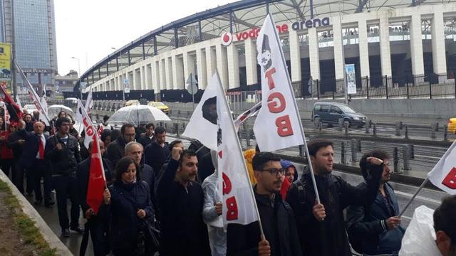 Dünün ve Bugünün 68'lileri Dolmabahçe'ye yürüdü!
