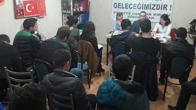 TGB Zonguldak Atatürk ve Teşkilatçılık eğitimi gerçekleştirdi