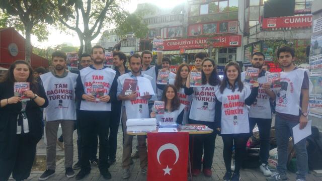 TGB Yeni Y&uuml;zyıl &Uuml;niversitesi emperyalizme meydan okudu!