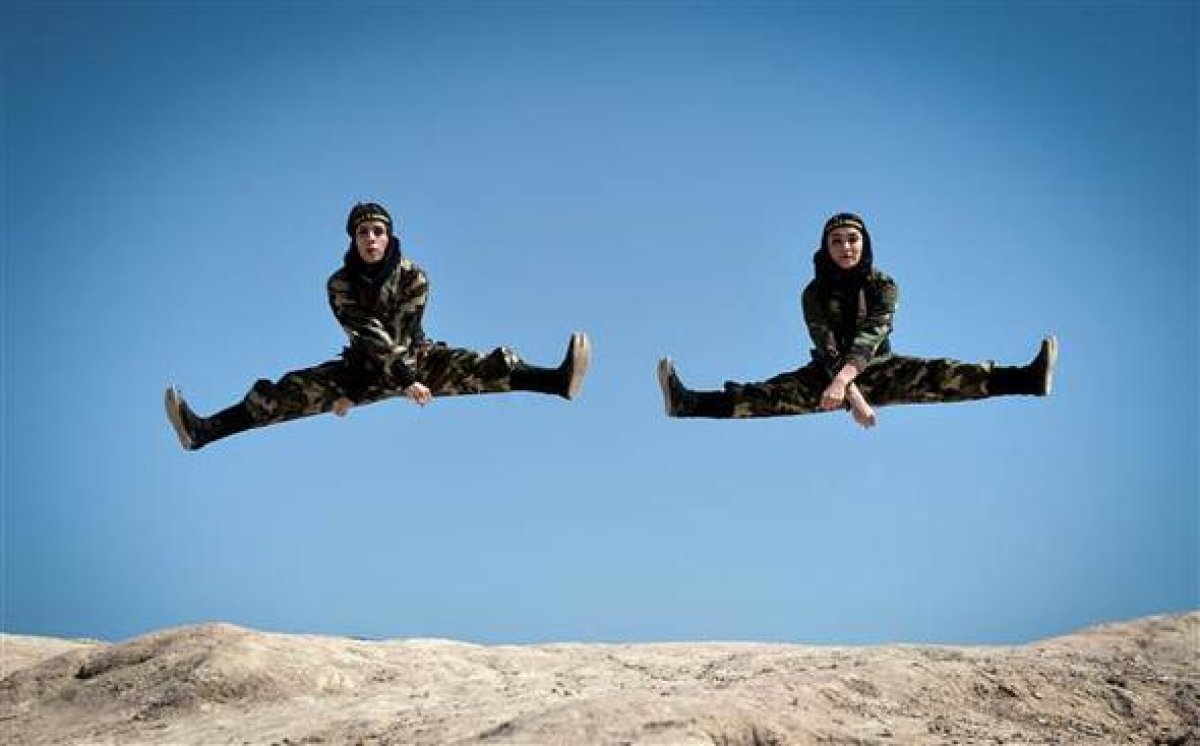 İran'ın 'Ninja' Kadınları!