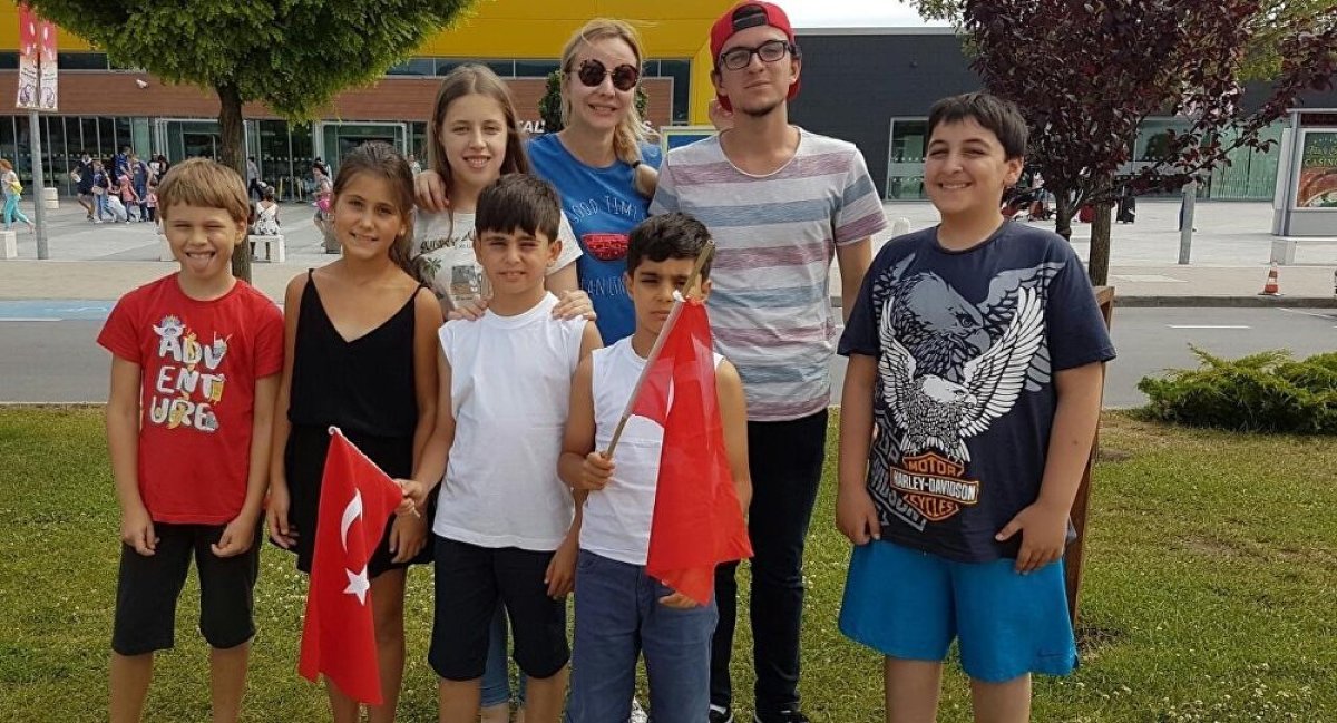 Türk ve Rus çocuklar arasında dostluk köprüsü