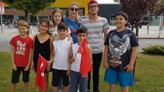 Türk ve Rus çocuklar arasında dostluk köprüsü