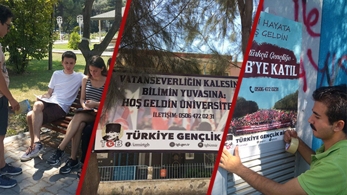 TGB İzmir üniversiteyi kazananlara hoşgeldin diyor