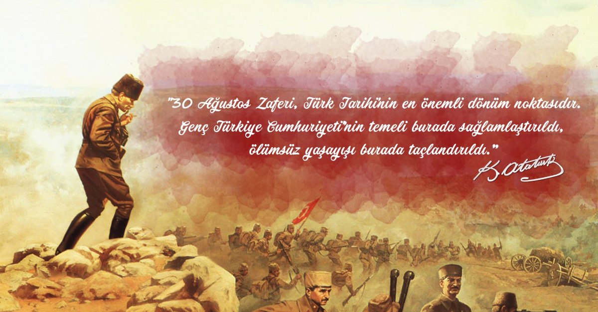 Genel Başkanımız Cem Dikmen'den 30 Ağustos mesajı