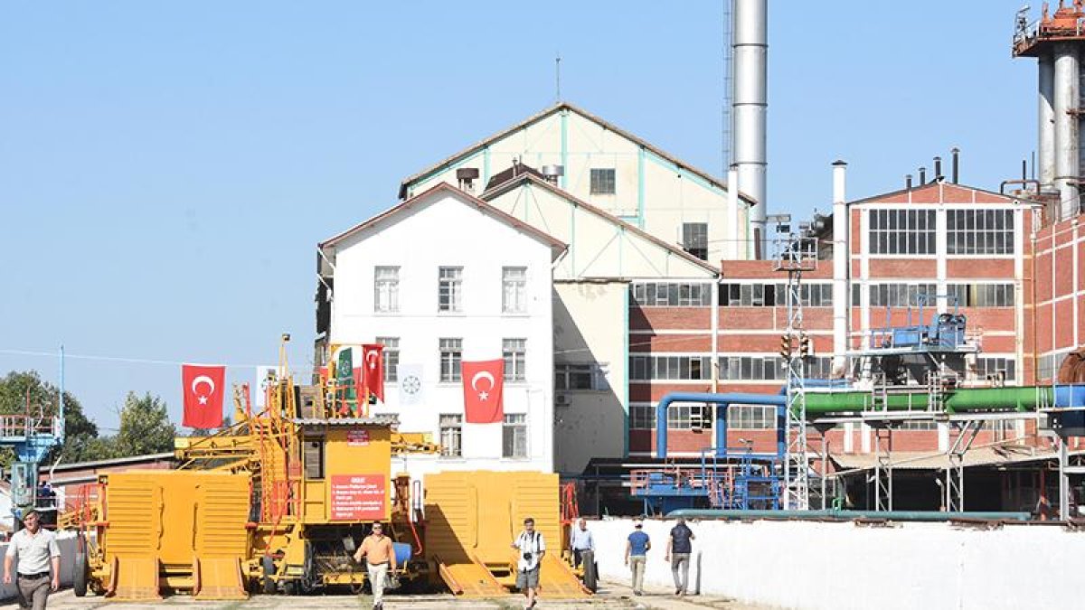 Alpullu Şeker Fabrikası yeniden üretime geçti