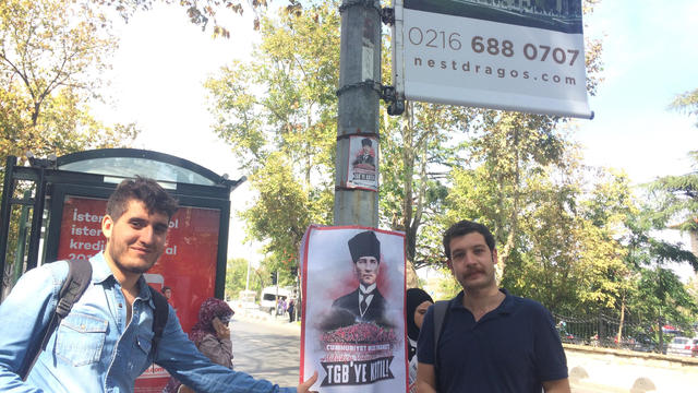 TGB Haydarpaşa birimi, kampüs ve çevresini afişlerle donattı
