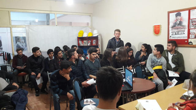 TGB Zonguldak İstiklal Y&uuml;r&uuml;y&uuml;ş&uuml; i&ccedil;in kolları sıvadı