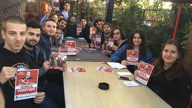 TGB Boğaziçi İstiklal Yürüyüşü hazırlıklarına başladı