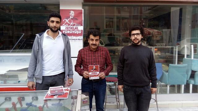 TGB Amasya, istiklal coşkusuyla &ccedil;alışmalarına devam ediyor