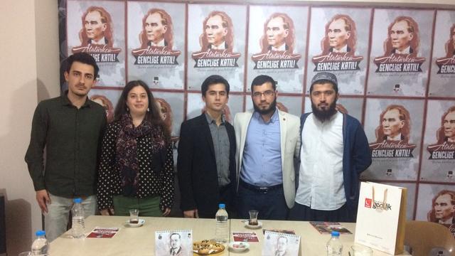 Saadet Partisi'nin gençlik kollarından TGB'ye ziyaret