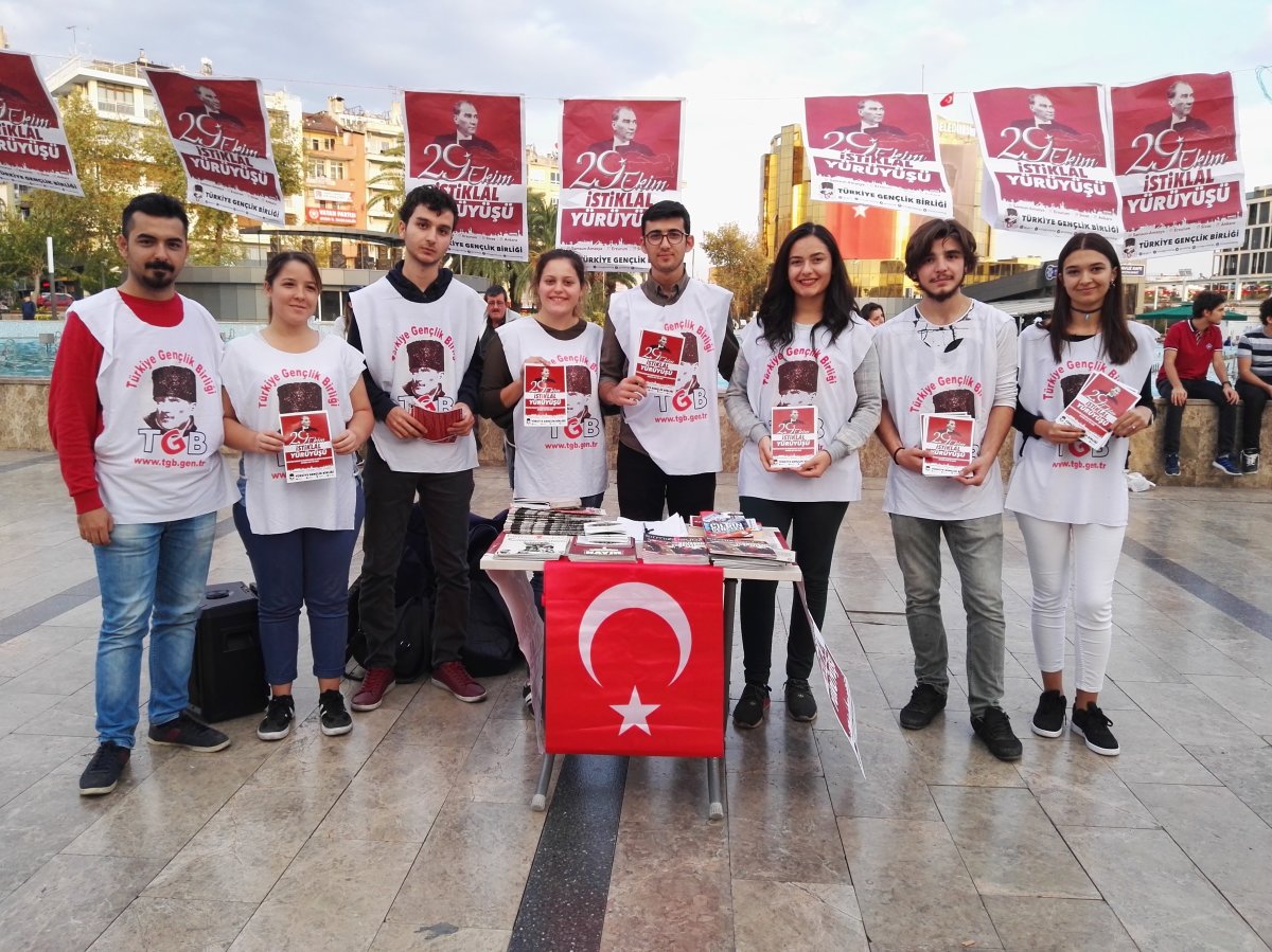 TGB Aydın, İstiklal Y&uuml;r&uuml;y&uuml;ş&uuml;m&uuml;z&uuml;n hazırlıklarını s&uuml;rd&uuml;r&uuml;yor