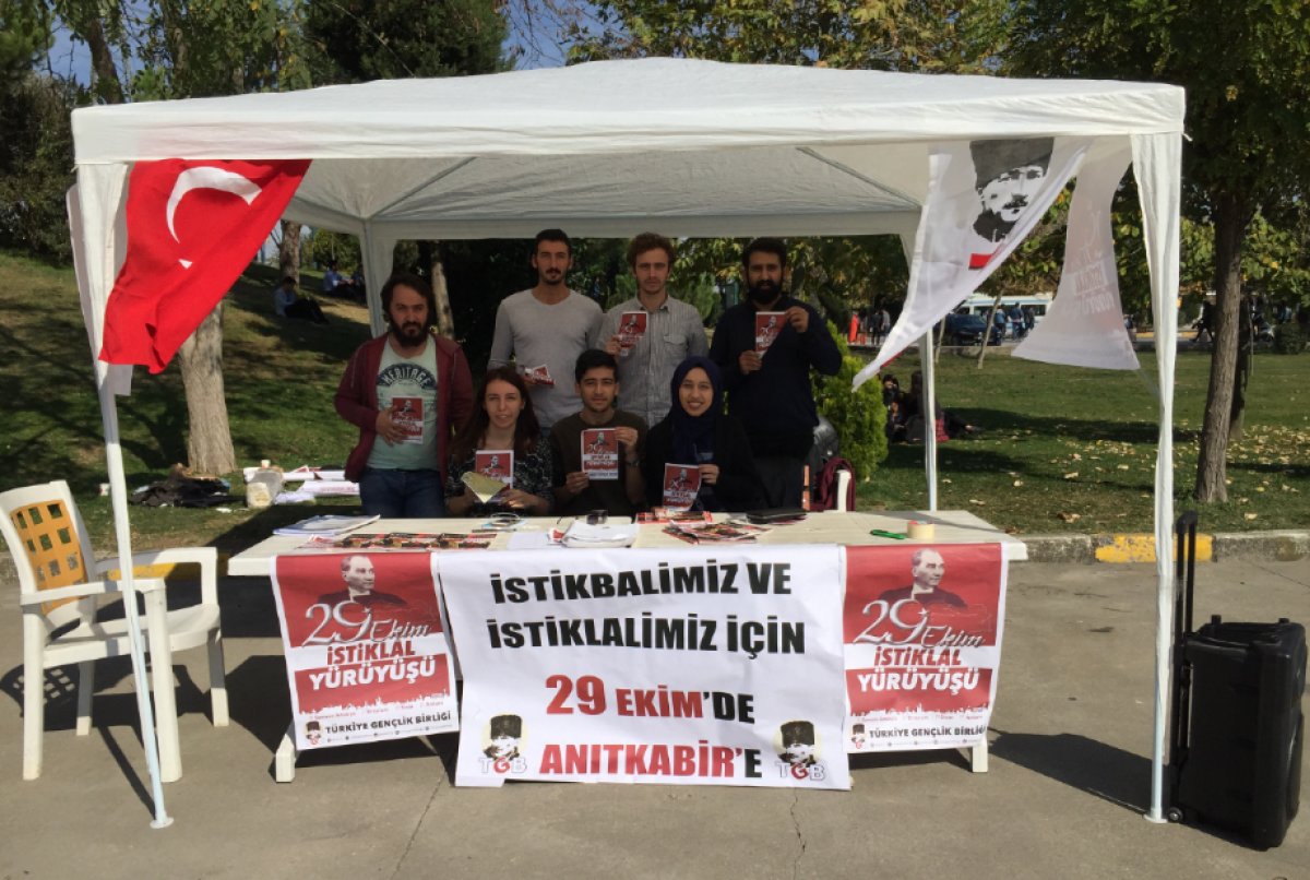 TGB Sakarya İstiklal coşkusunu kampüse taşıdı