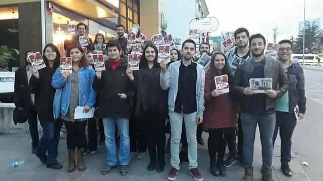 Ankara sokaklarında 29 Ekim r&uuml;zgarı