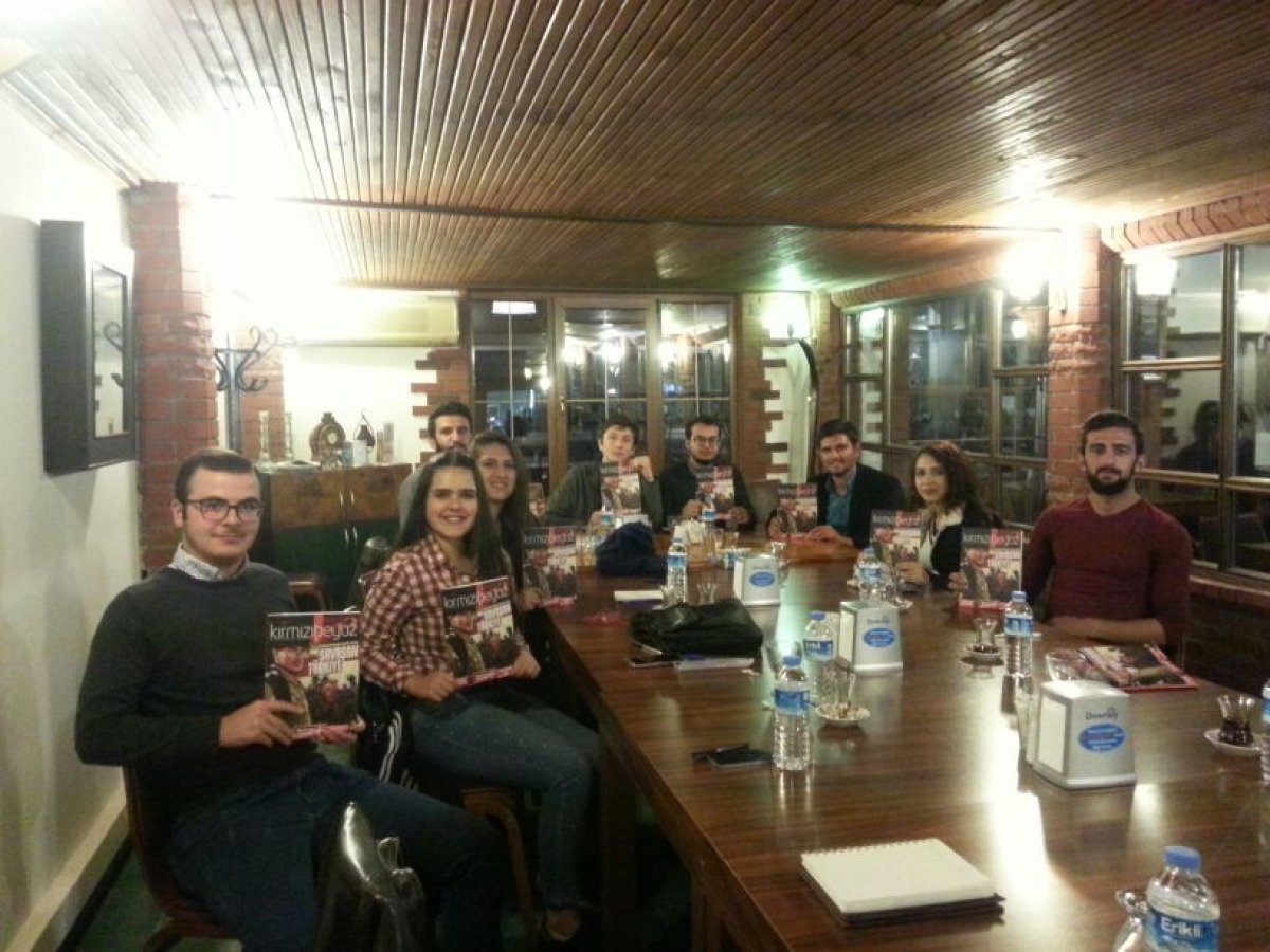 Selçuk Üniversitesi birimimiz Kırmızı Beyaz'ı tartıştı