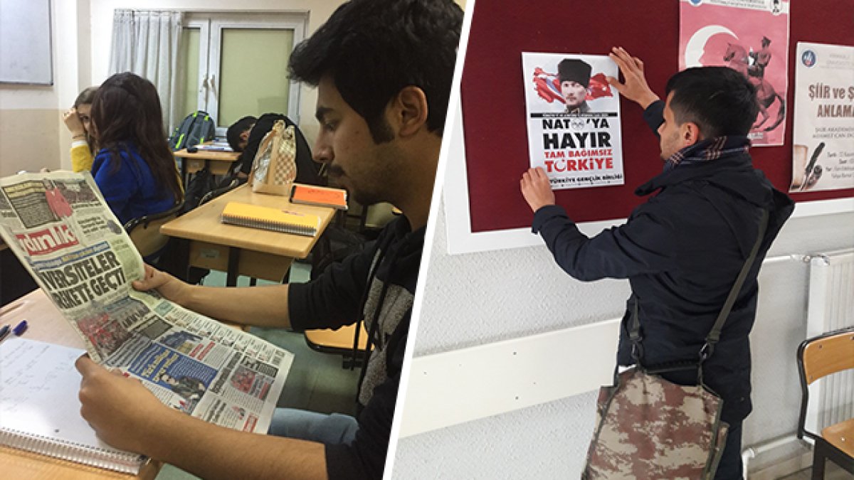 Kırıkkale &Uuml;niversitesi Tek Y&uuml;rek: NATO'ya Hayır, Tam Bağımsız T&uuml;rkiye!