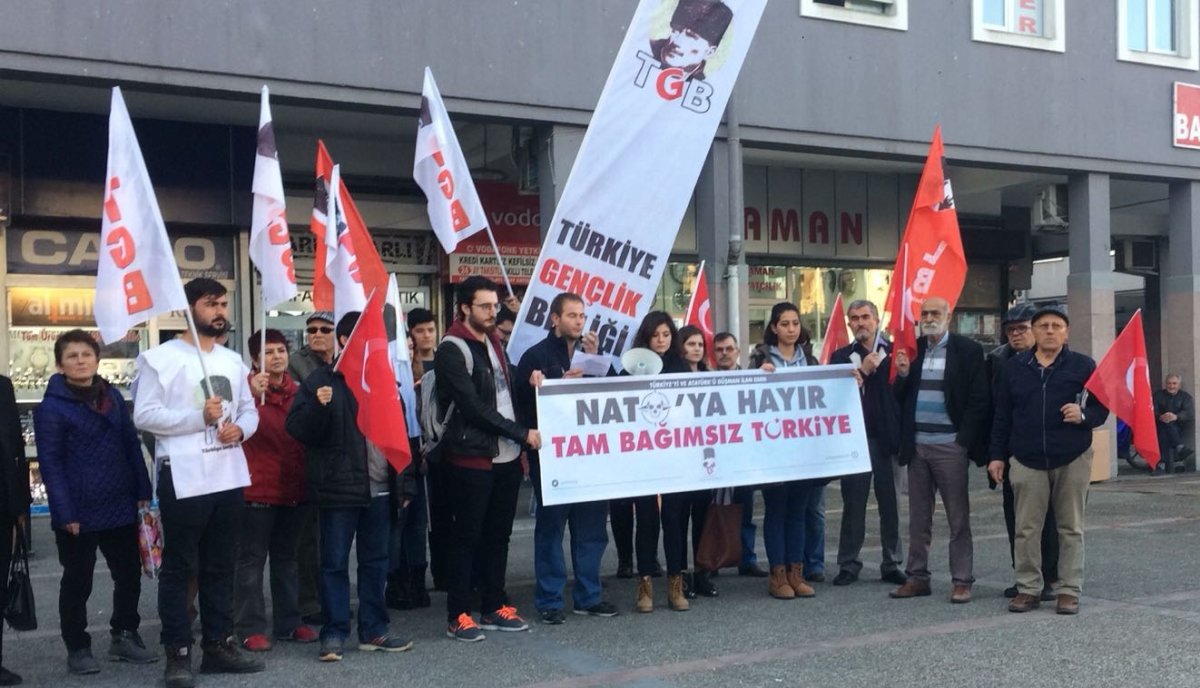 TGB Balıkesir'den NATO'ya karşı a&ccedil;ıklama