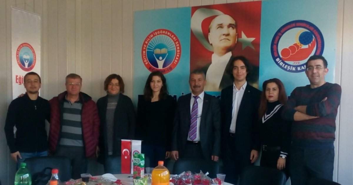 TGB Eskişehir'den Eğitim-İş'e ziyaret