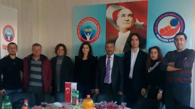 TGB Eskişehir'den Eğitim-İş'e ziyaret