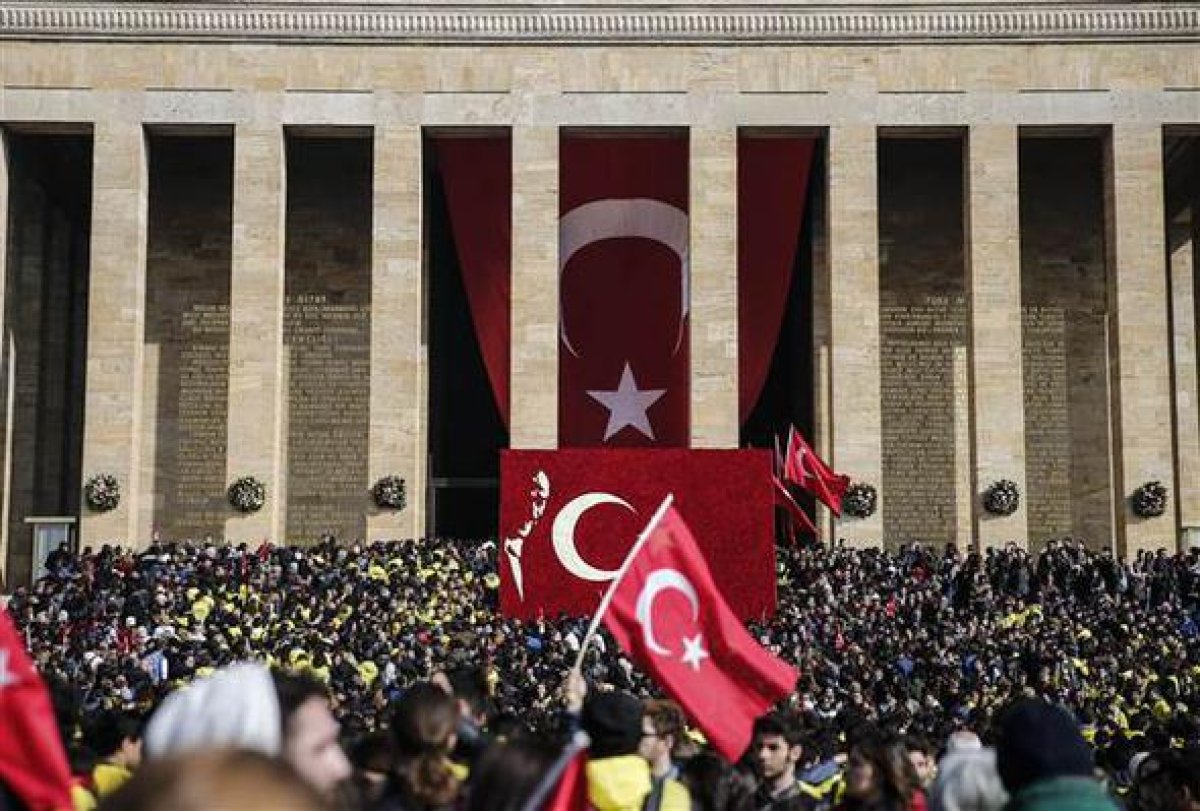 Kasım ayında Anıtkabir'e ziyaretçi akını