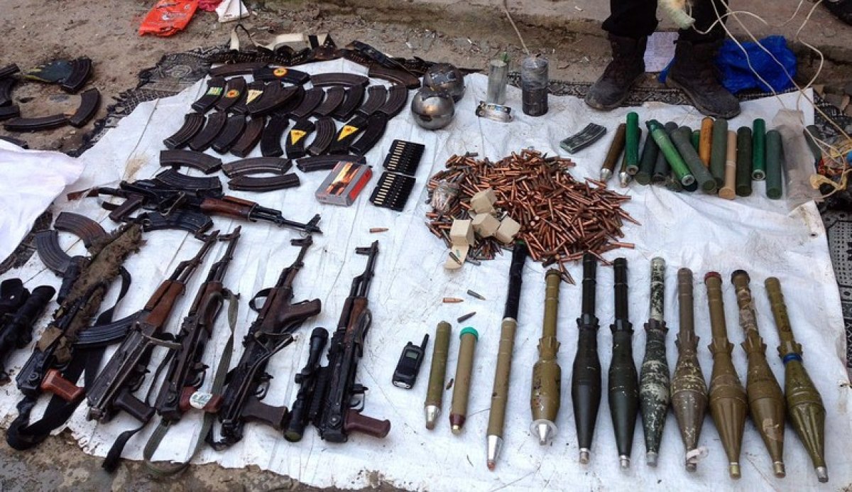 PKK deposunda kalemtıraşlı bomba bulundu