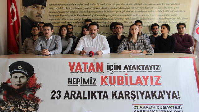 23 Aralık'ta Karşıyaka'da Kubilay Gibi Hazır Olacağız