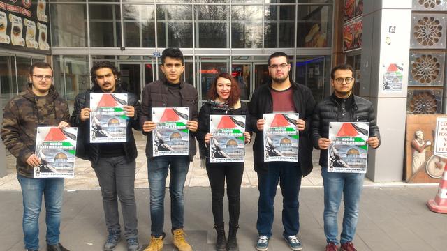 TGB Selçuk Üniversitesinden Filistin'e destek!