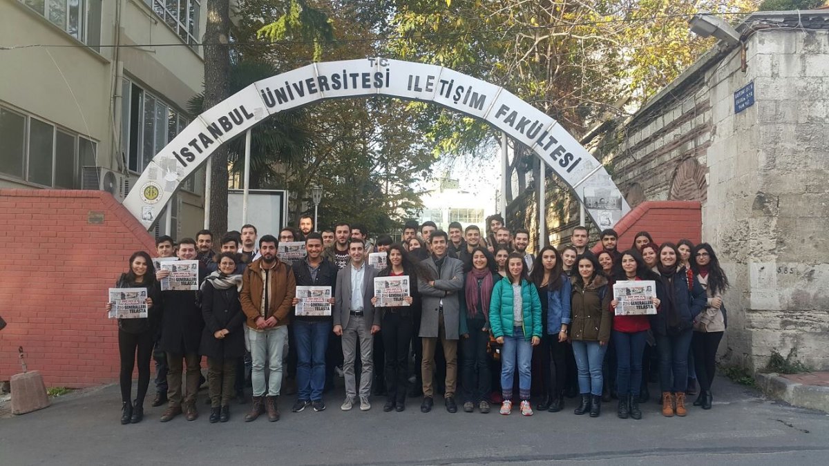 İstanbul Üniversitesi öğrencileri "Basında Sarraf Davası" söyleşisinde buluştu