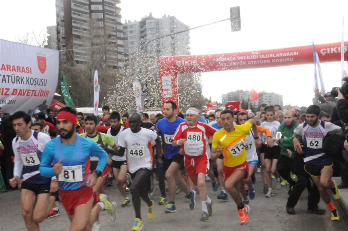 Büyük Atatürk Koşusu tamamlandı